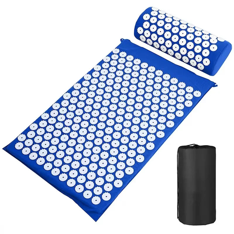 The Nirvana Deep Relief Acupressure Mat & Pillow Set