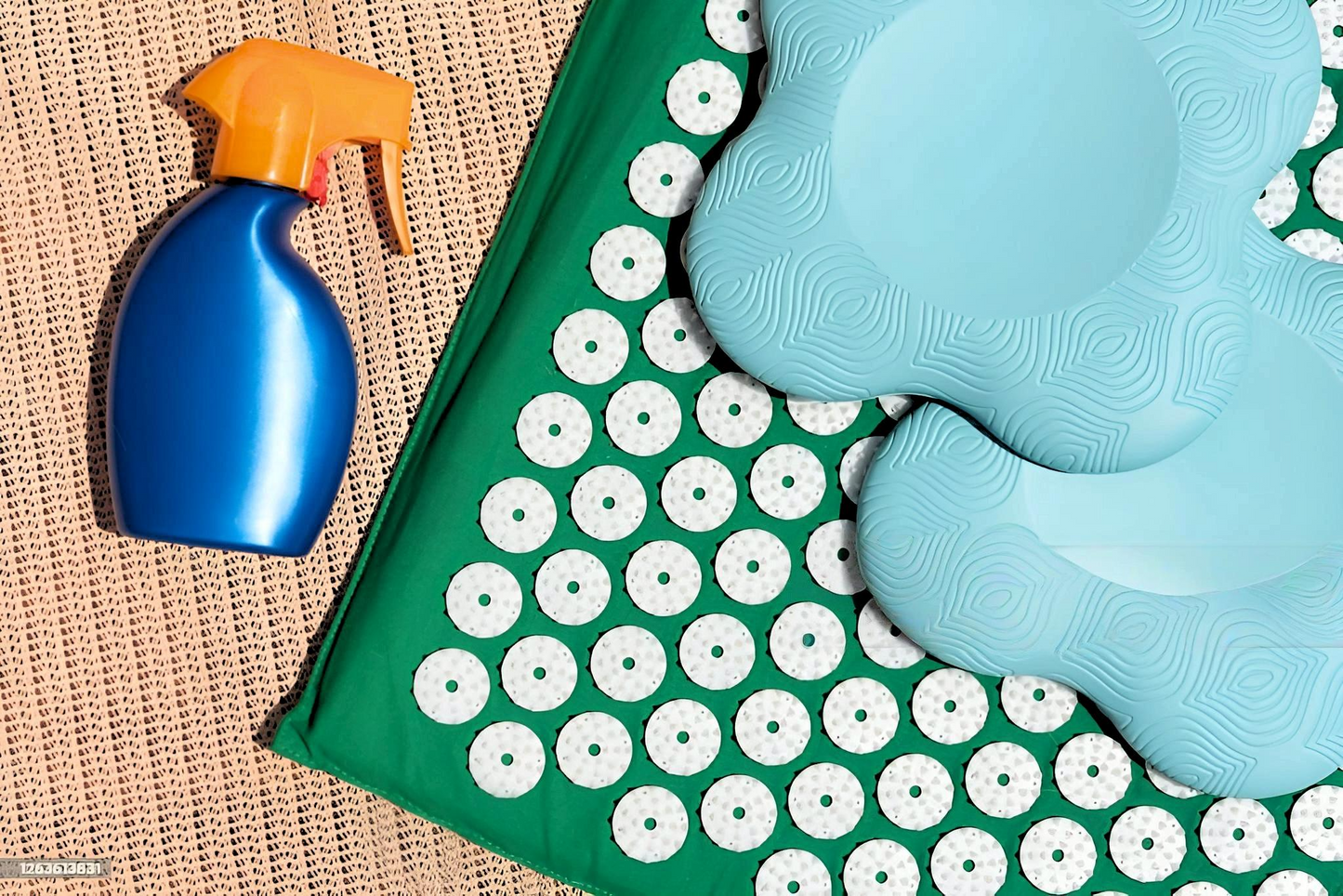 The Nirvana Deep Relief Acupressure Mat & Pillow Set