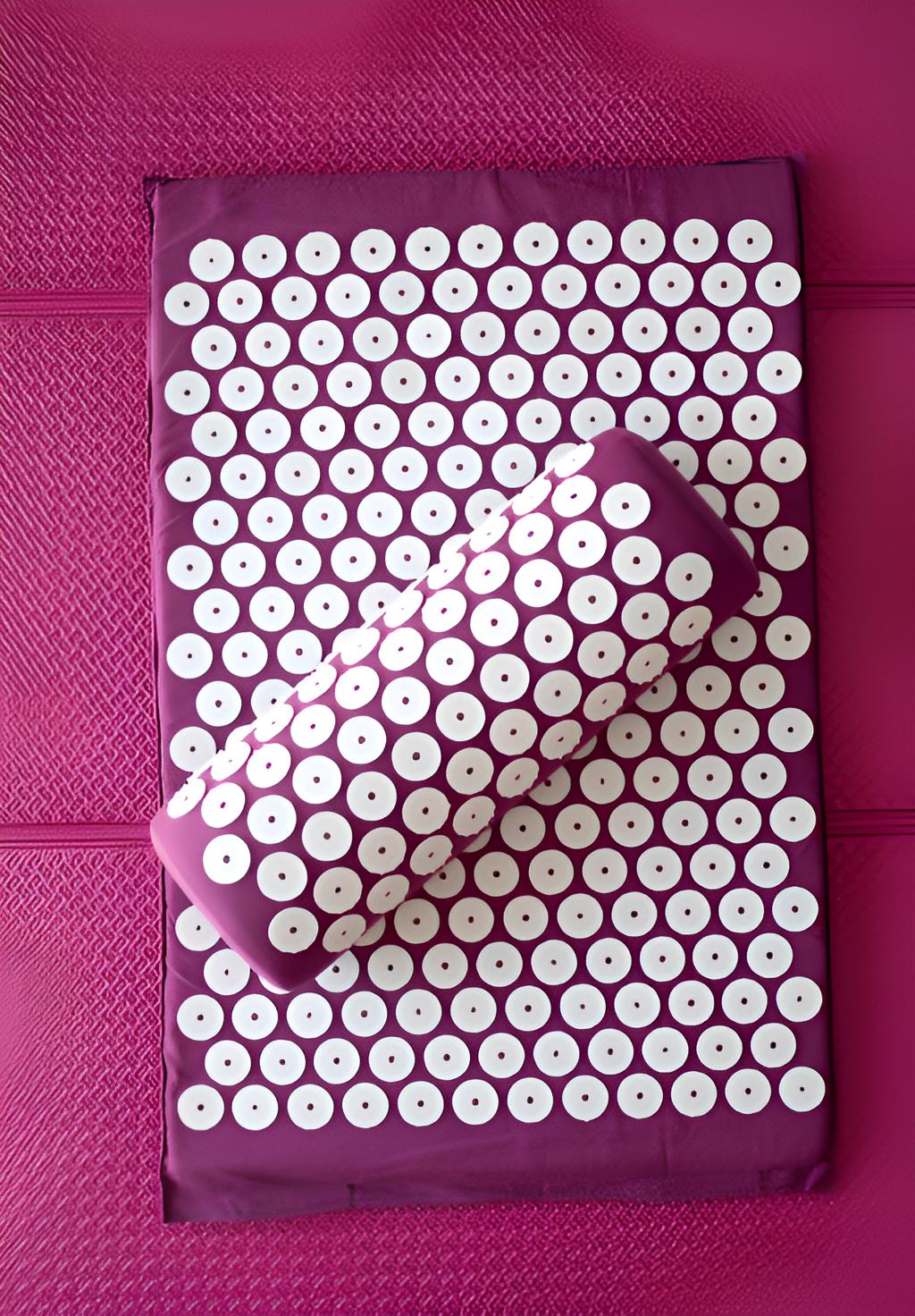 The Nirvana Deep Relief Acupressure Mat & Pillow Set