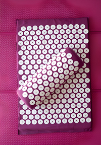 The Nirvana Deep Relief Acupressure Mat & Pillow Set